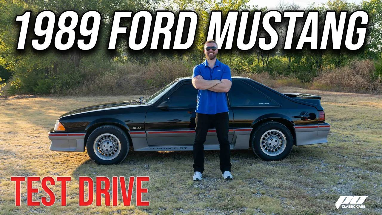 1989 Ford Mustang GT 5.0 Test Drive | PC Classic Cars